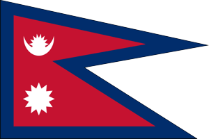 Nepal Flag 300